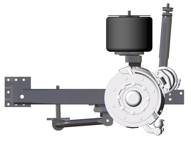 永润中型公交车悬架