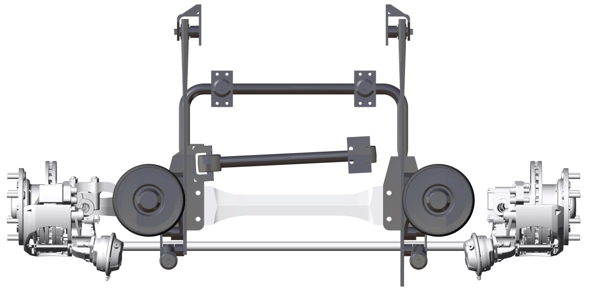 永润中型公交车悬架