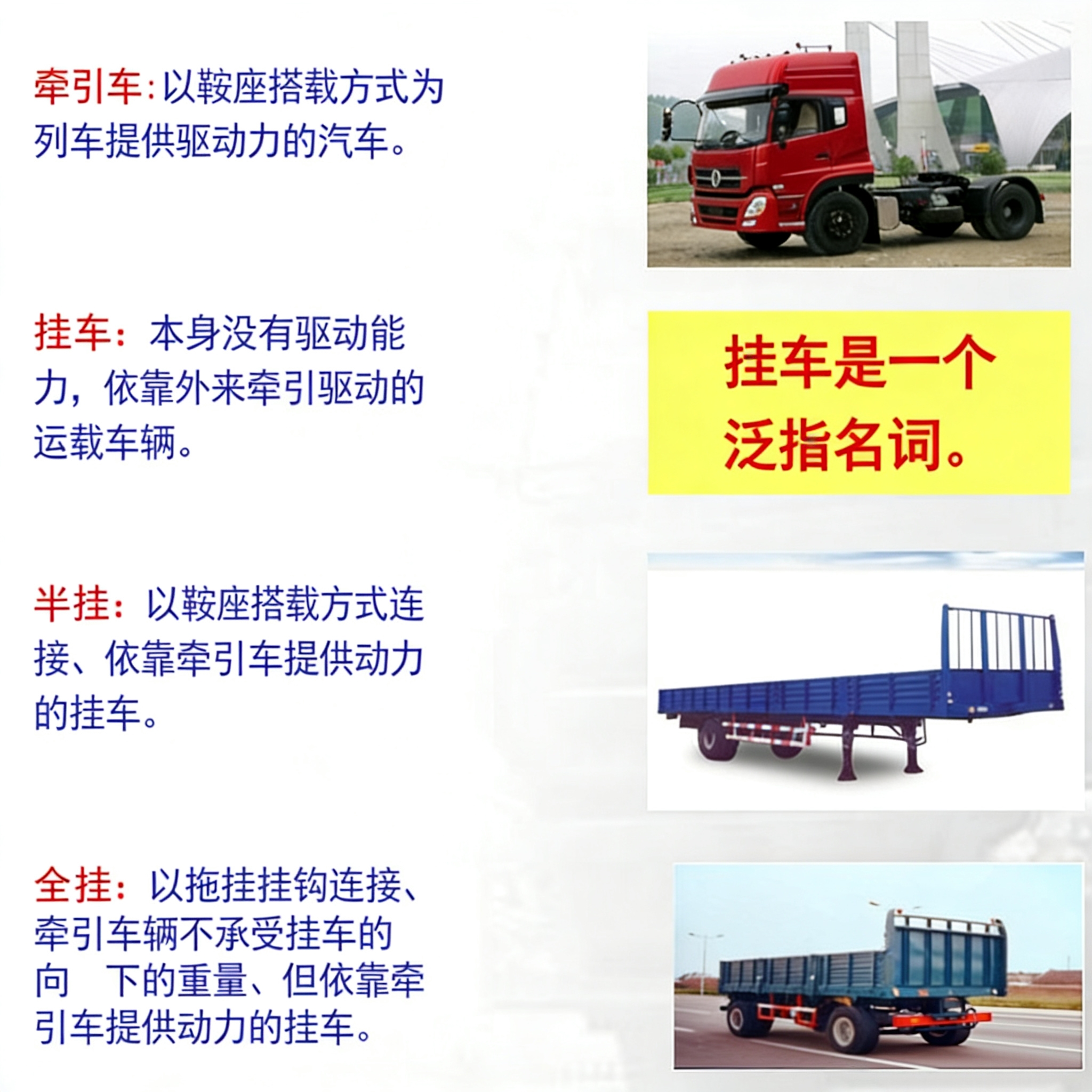 关于半挂车你了解多少？